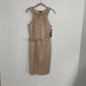 NWT Gold Antonio Melani Party Dress